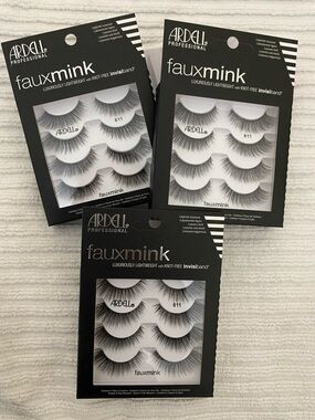 Ardell FauxMink Multipack False Lashes - Black (3-pack)